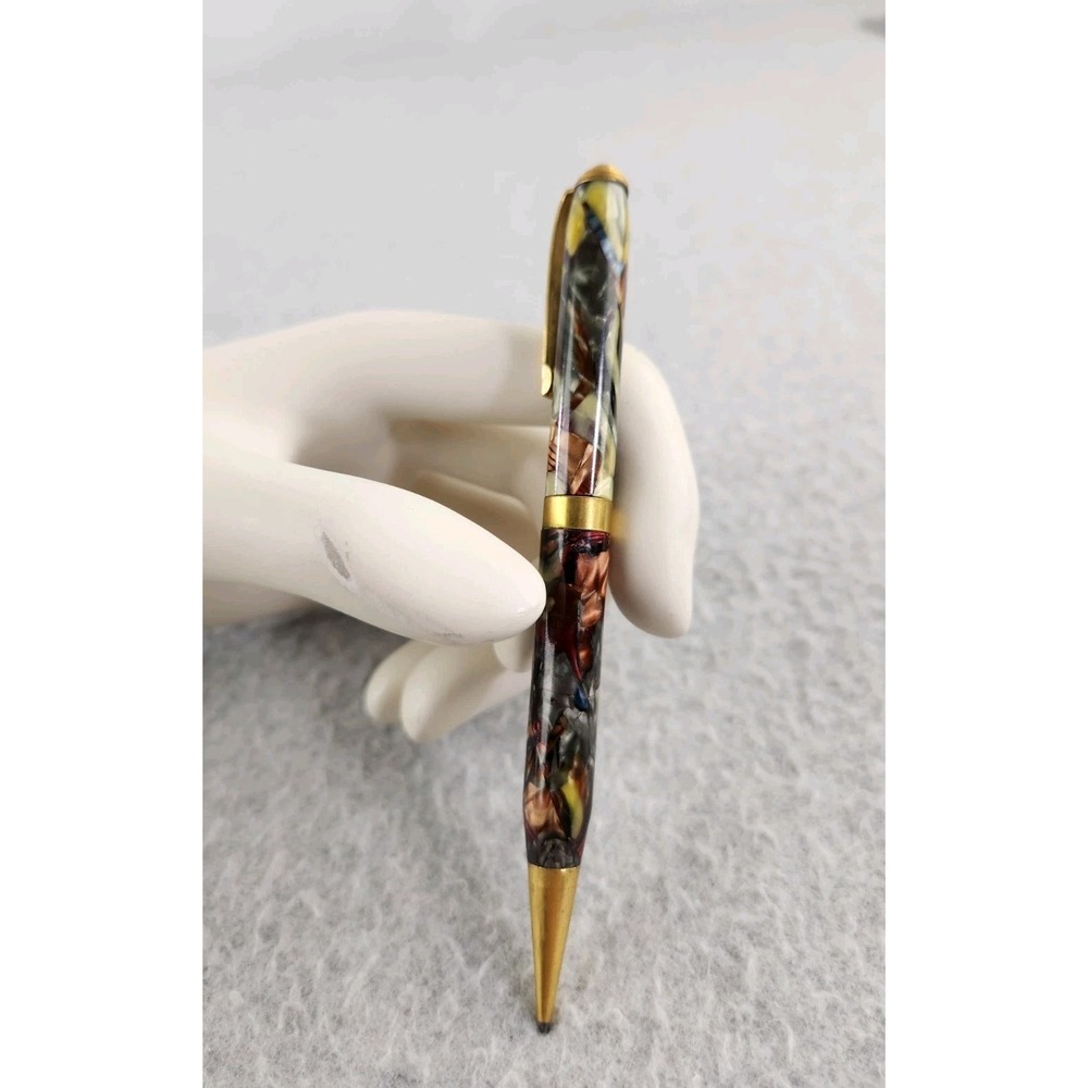 Vintage‎ Champion Marbled Iridescent Mechanical Pencil Twist Lead Made USA